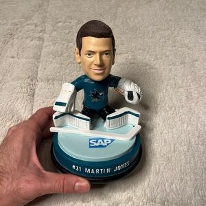 Martin Jones NHL San Jose Sharks 2016-2017 Bobblehead + Box SGA BRAND NEW NIB